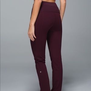 Lululemon maroon pants